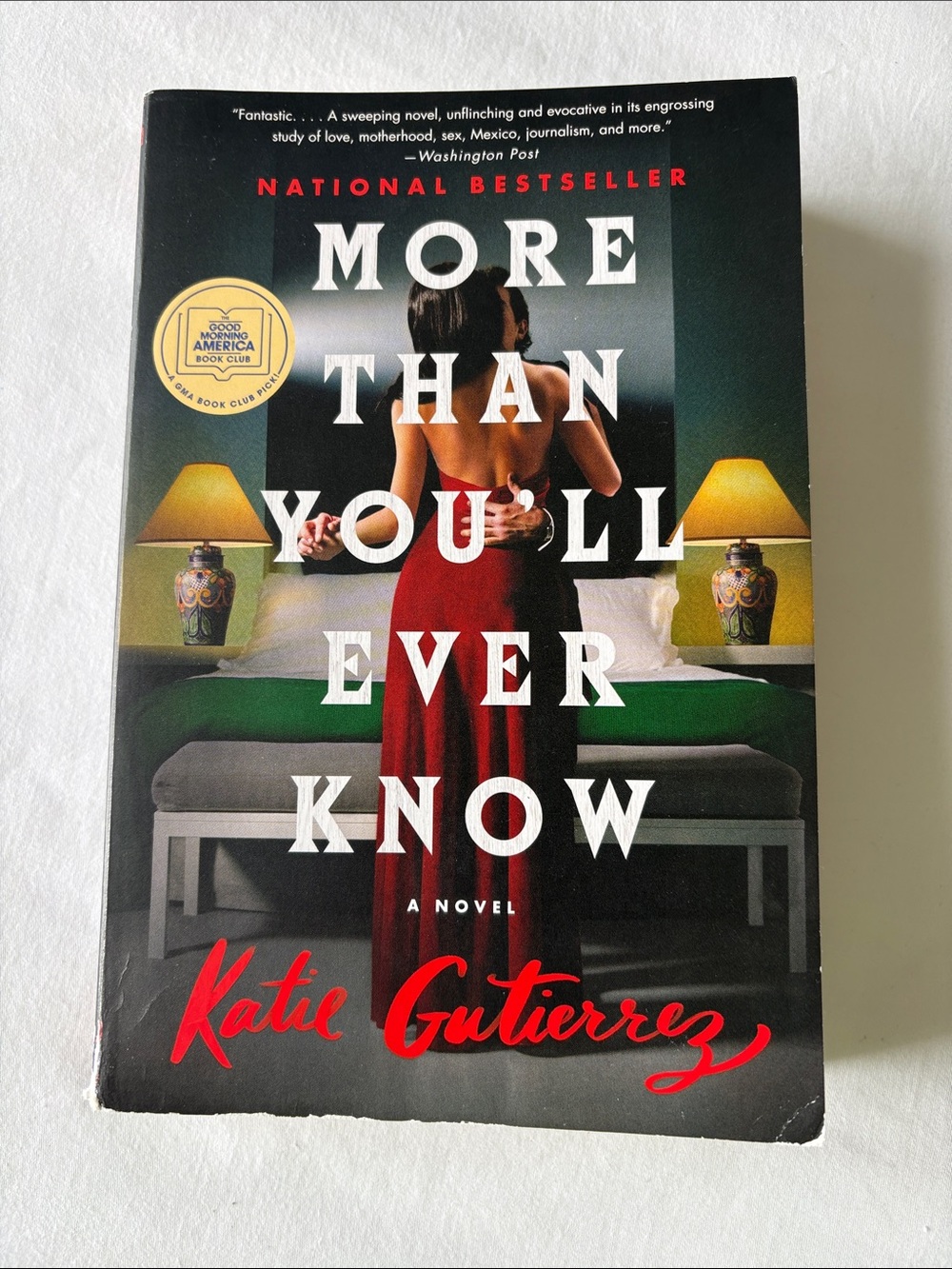 More Than You'll Ever Know by Katie Gutierrez — Red Paperback Cover Novel